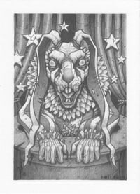 Image 1 of Hat Trick - Framed Original Graphite