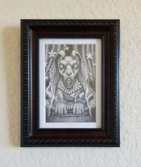 Image 3 of Hat Trick - Framed Original Graphite