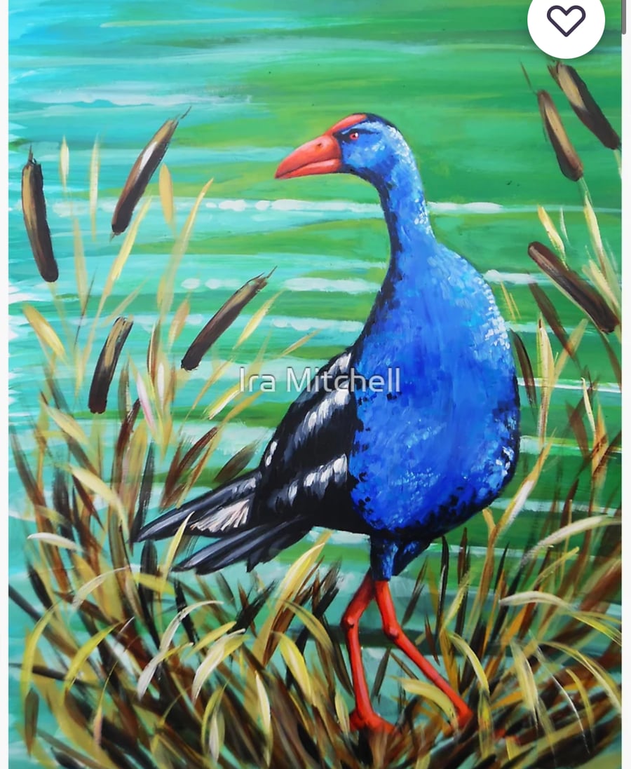 Image of Pukeko garden art