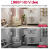 MSL 1080P High-Definition WiFi Mini Camera Secret Clock with Alarm and Motion Detection