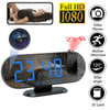 MSL 1080P High-Definition WiFi Mini Camera Secret Clock with Alarm and Motion Detection