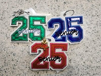 Class of 25 Senior Back Pack Tag