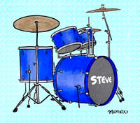 Steve’s Drum Set