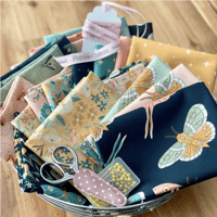 Image 2 of MOONBEAM DREAMS 2.5" Strips 42pc Rolo by Amanda Grace for Poppie Cotton