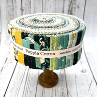 Image 1 of MOONBEAM DREAMS 2.5" Strips 42pc Rolo by Amanda Grace for Poppie Cotton