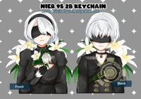 Image 1 of NIER AUTOMATA 3" CHARM