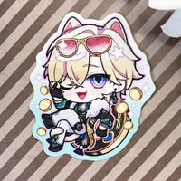 Image 2 of Star Rail Penacony Kitty Stickers