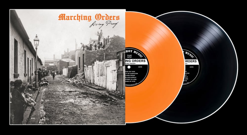 MARCHING ORDERS 'Living Proof' 12" LP