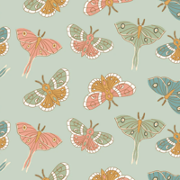 Image 5 of MOONBEAM DREAMS 2.5" Strips 42pc Rolo by Amanda Grace for Poppie Cotton