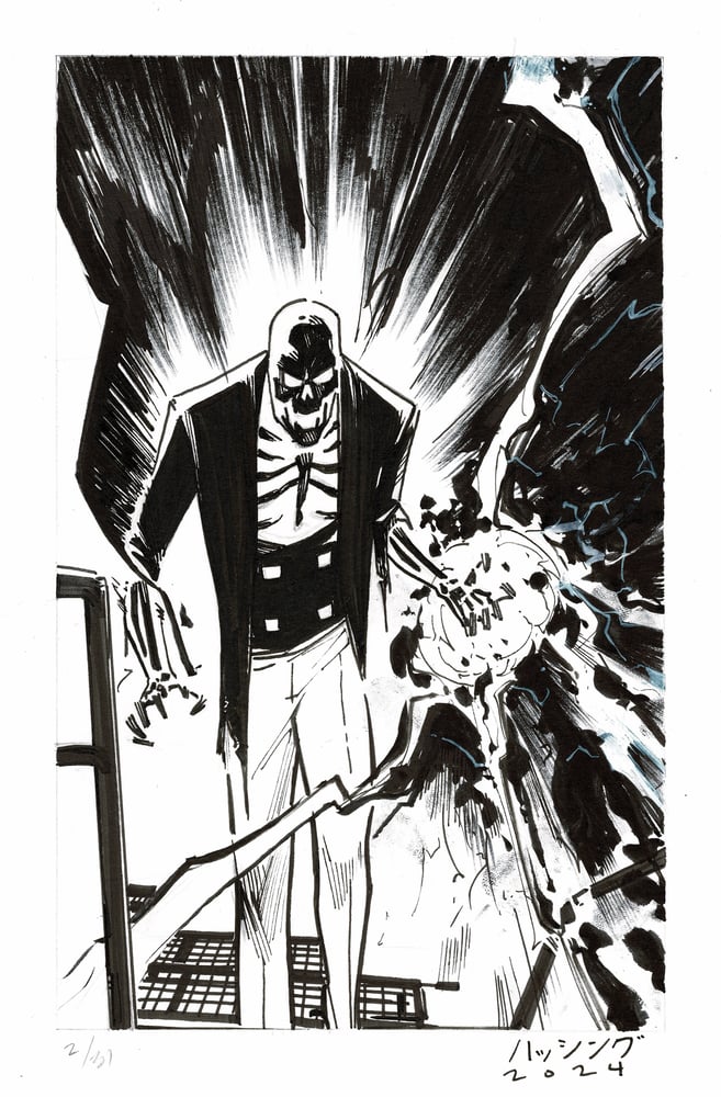 Image of Batober Original Art 10.2.2024 - Threat