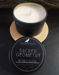 Image 2 of Sacred Geometry/ Palo Santo & Patchouli Scented Candle