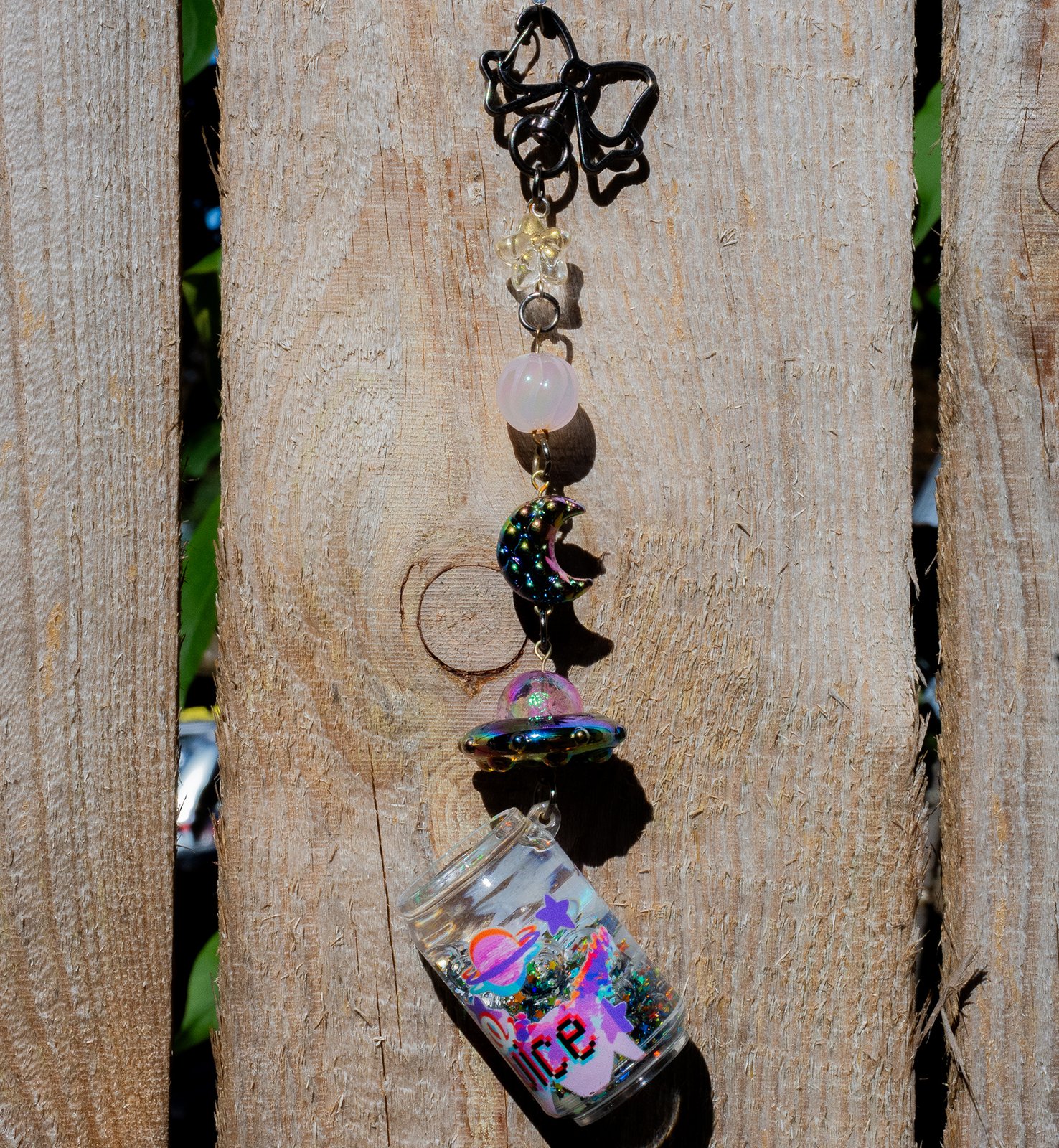 Astro Juice Liquid Shaker Keychain | Fantasy Fox Creations