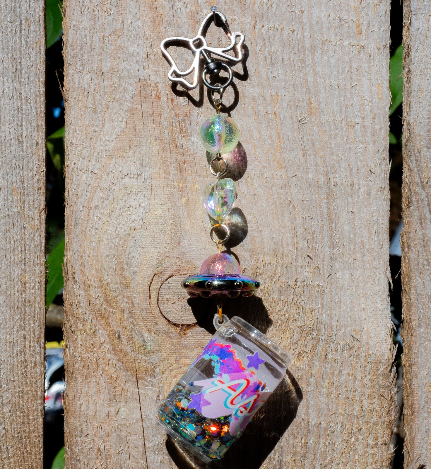 Astro Juice Liquid Shaker Keychain | Fantasy Fox Creations