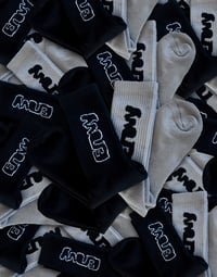 Image 2 of B/G ENVY BONE Socks 2 PACK
