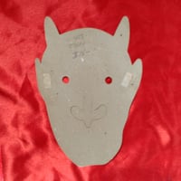 Image 2 of Akuma (Devil) - Childrens face mask (1940s) (Japanese)