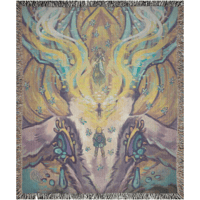 Light Dragon Blanket/Tapestry 