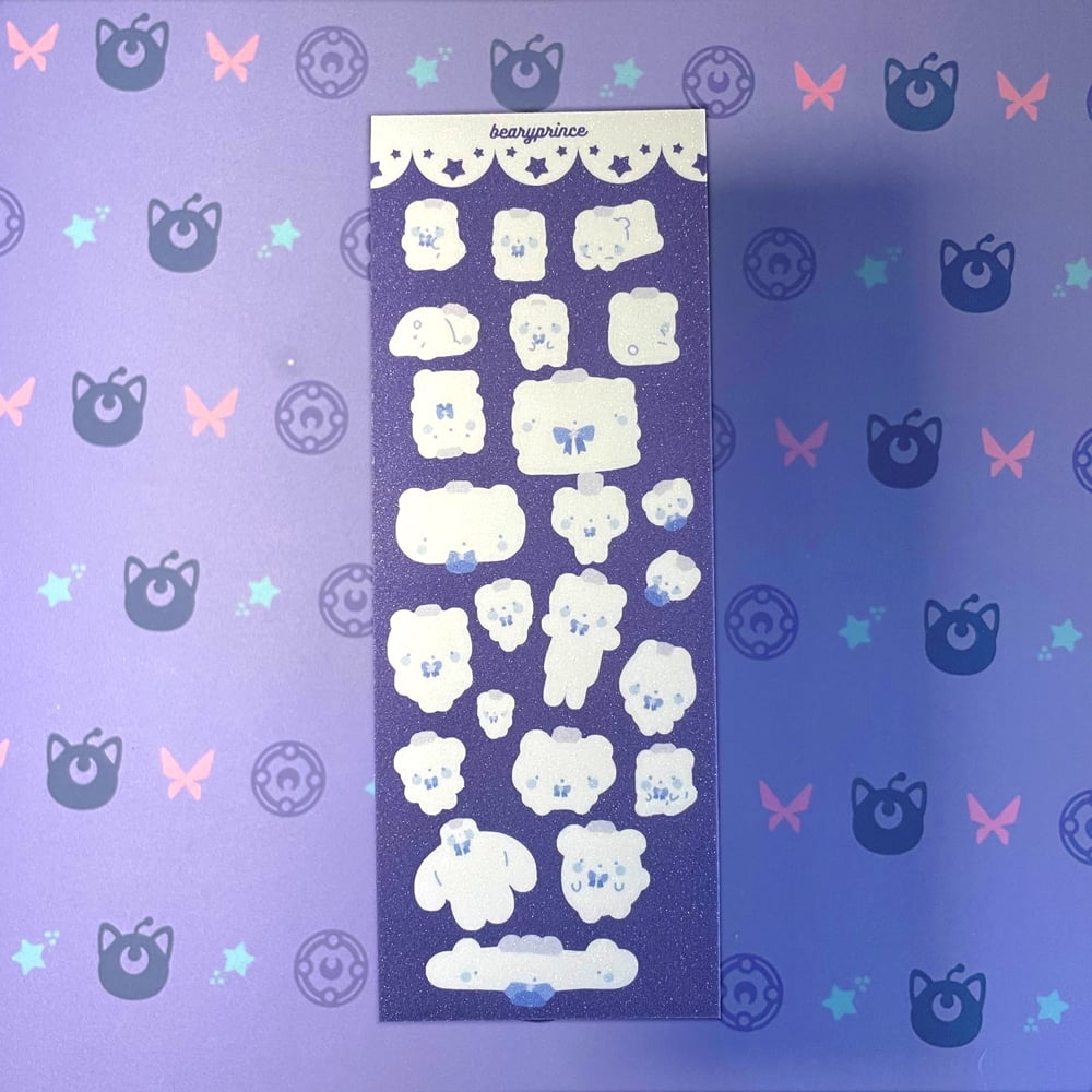 Glitter Deco Sticker Sheets