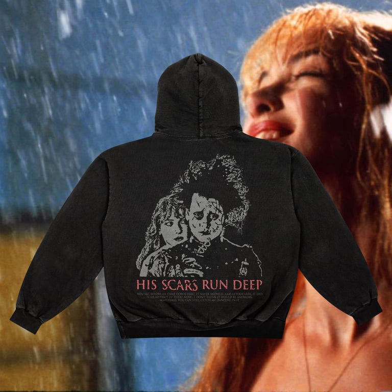 Edward Scissorhands Hoodie Image 3