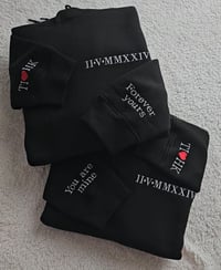 Image 2 of Roman Numerals With Eachothers Initials And a special message