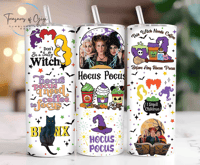 Image 2 of Halloween 20 oz Tumbler designs 