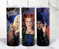Image 3 of Halloween 20 oz Tumbler designs 