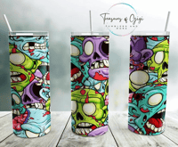 Image 5 of Halloween 20 oz Tumbler designs 