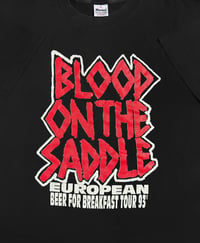 Image 5 of *Rare* Blood On The Saddle 1993 ‘Beer For Breakfast Tour’ T-Shirt