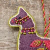 Image 2 of Carnival Llama Decoration