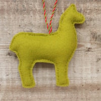 Image 5 of Carnival Llama Decoration