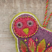 Image 2 of Carnival Owl Decoration