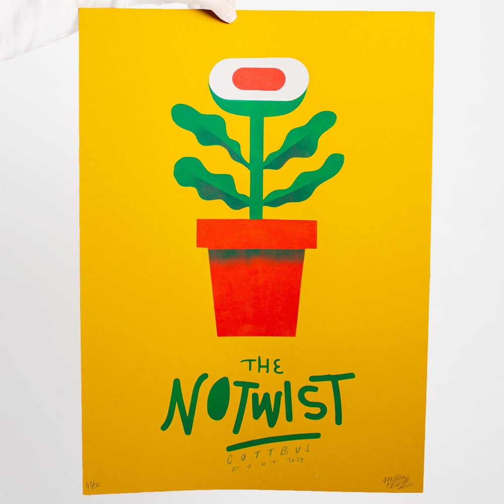 THE NOTWIST <br>COTTBUS 2024 <br>GIGPOSTER