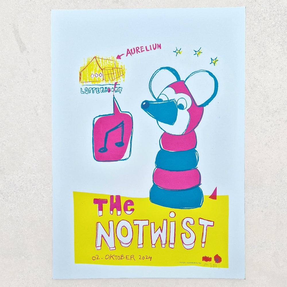 THE NOTWIST <br>LAPPERSDORF 2024 <br>GIGPOSTER