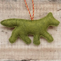 Image 5 of Red Fox Christmas Decoration