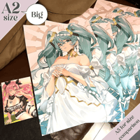 Image 2 of [A2 Limited Print] Muse (Hatsune Miku)