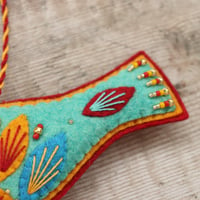 Image 4 of Turquoise Bird Decoration