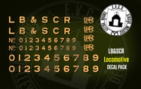 LB&SCR / LBSC Locomotive Decal Pack