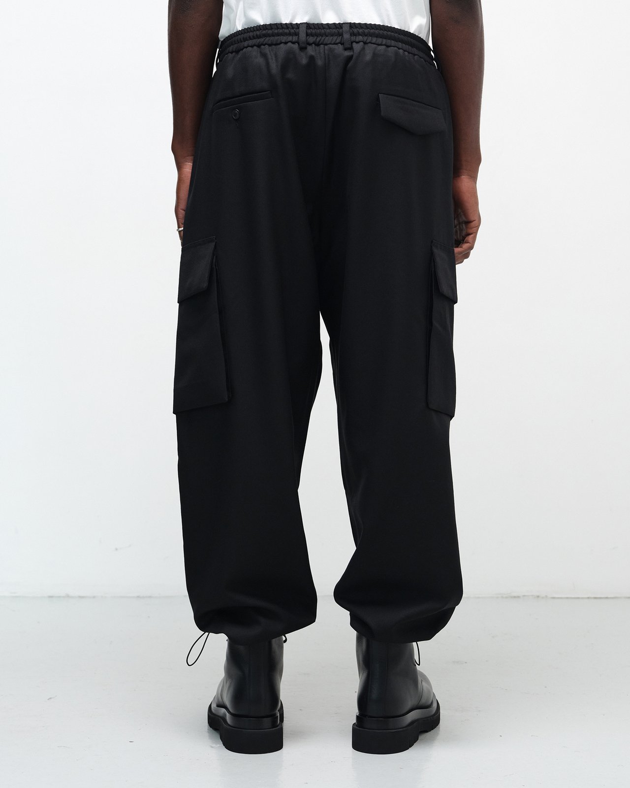 【最安値】 WOOL LINEN BACKSATIN CARGO パンツ LIDNM WOOL LINEN BACKSATIN CARGO 2025年最新】wool