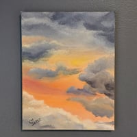 Image 3 of Cloudy Sky - 8" x 10"