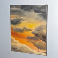 Image 4 of Cloudy Sky - 8" x 10"
