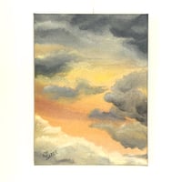 Image 1 of Cloudy Sky - 8" x 10"