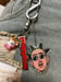 Image of Face Keyring (Rad Girl)