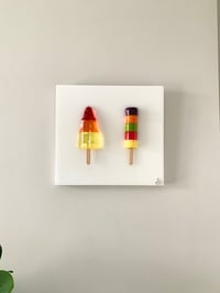 Image 5 of Rocket and Fruit Pastille Ice Lolly - Pop Art