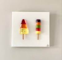 Image 1 of Rocket and Fruit Pastille Ice Lolly - Pop Art