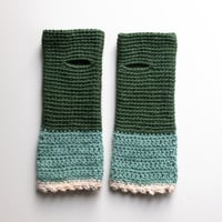 Image 2 of Wrist Worms, Green & Mint