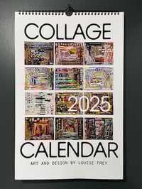 Image 1 of 2025 Collage Art Calendar