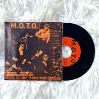 Image 3 of *NEW* - M.O.T.O. "Lewd, Crude, Rude And Obtuse" EP