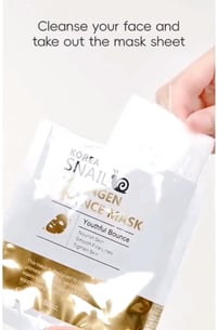 Image 2 of One Snail collagen essence mask