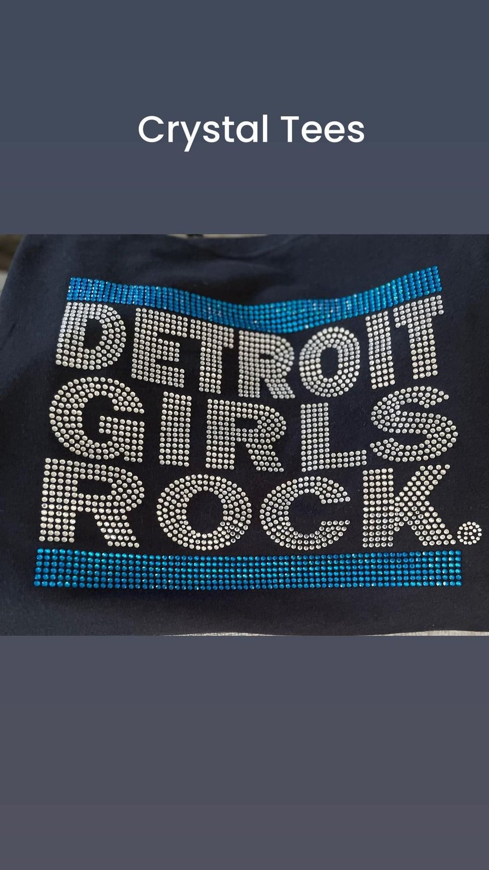 Image of CRYSTAL "CLASSIC" T-SHIRTS (Various Colors | Crew & V-Neck T-shirts)