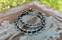 Image 1 of Sunflower hoops . n150