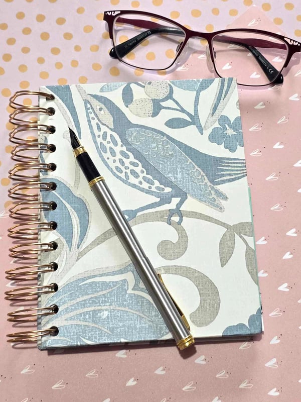 Image of Floral Themed Eco Notebook